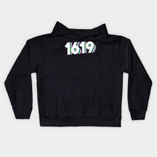 Black History Month 1619 African American Kids Hoodie